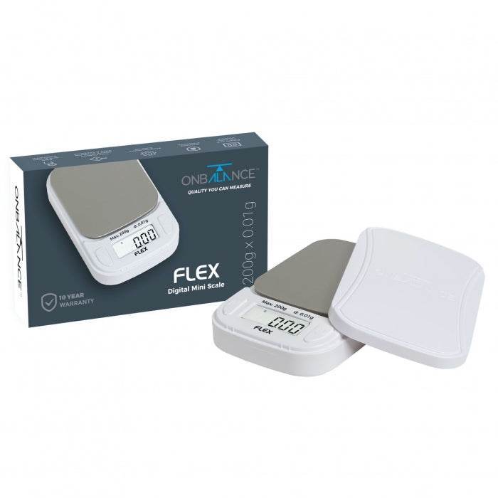 On Balance Flex Digital Scales FL200 0.01g-200g White