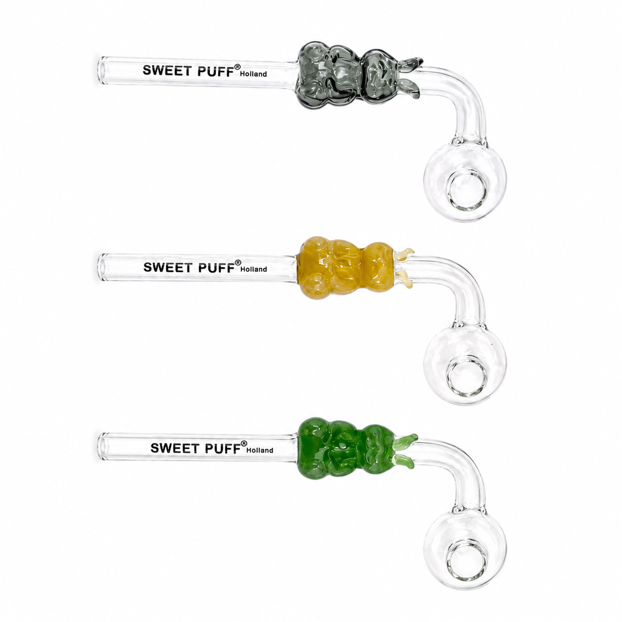 Bunny Sweet Puff Glass Pipe 14cm
