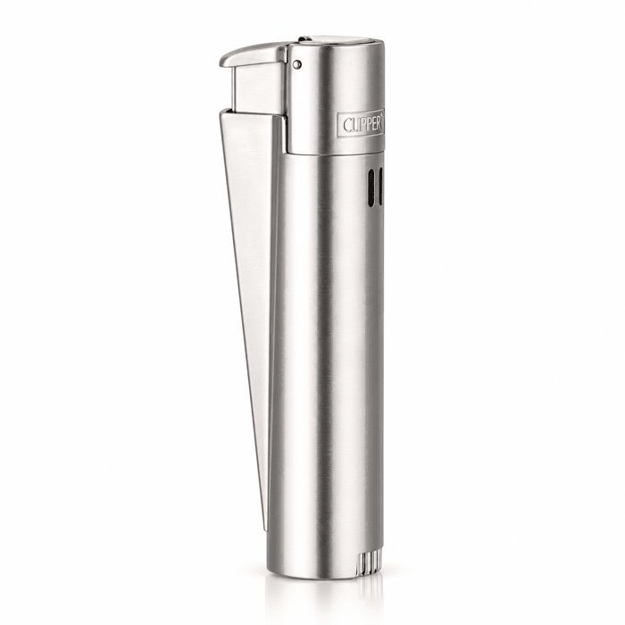 Clipper Metal Jet Lighter With Case