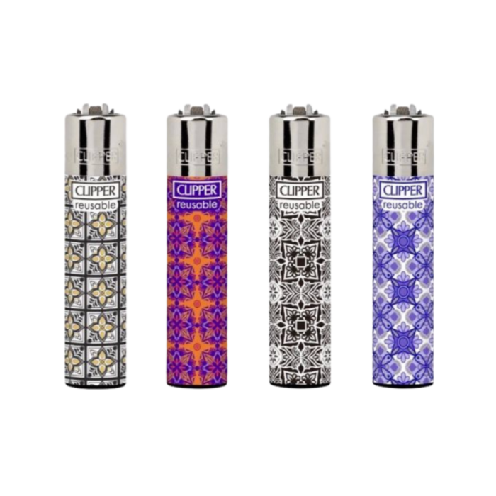 Clipper Posh Pattern Refillable Lighter
