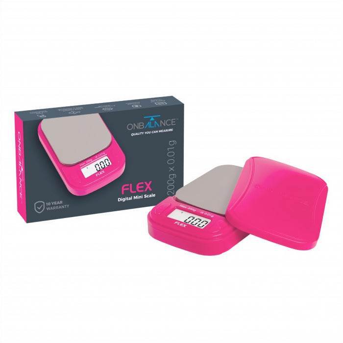 On Balance Flex Digital Scales FL200 0.01g-200g Pink