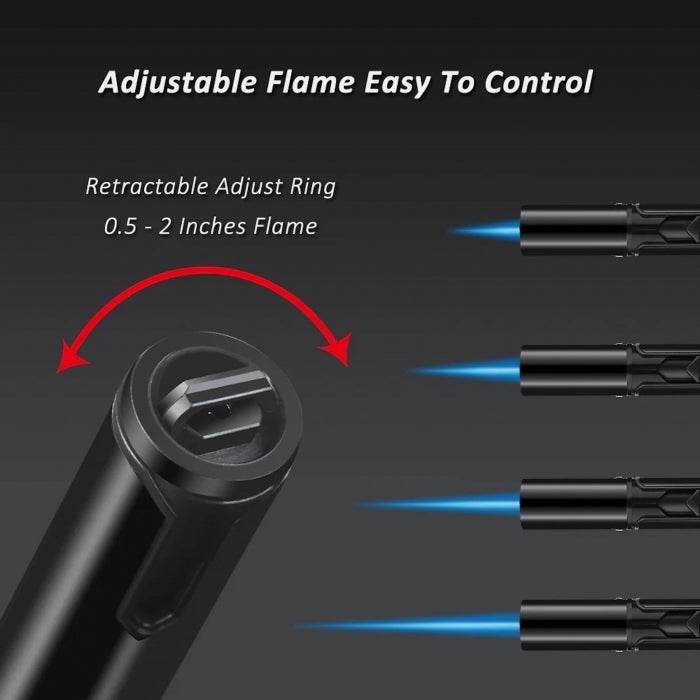 Honest Slim Refillable Jet Torch Lighter - Oz Sweet Puff