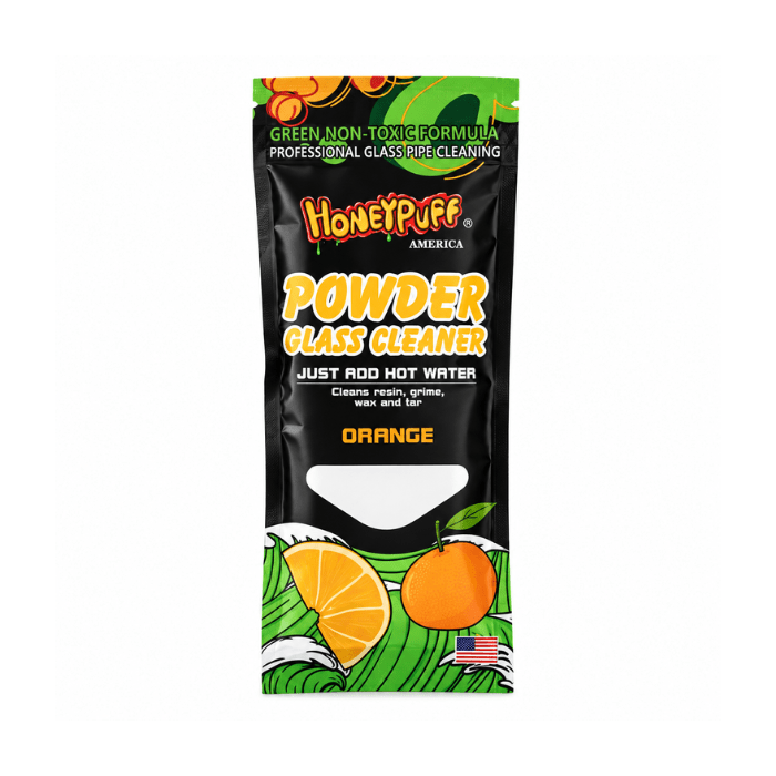 Honeypuff Powdered Glass Pipe Cleaner Orange