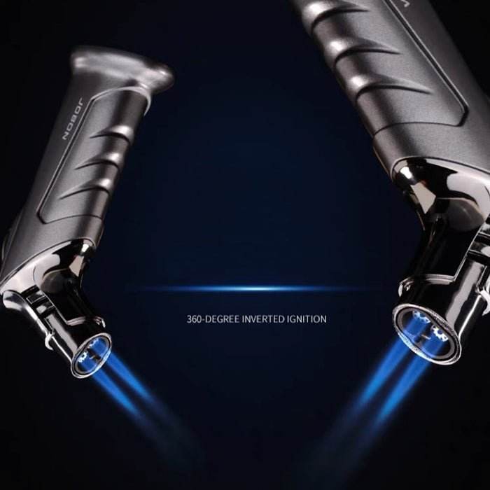 JOBON Double Flame Standing Jet Lighter
