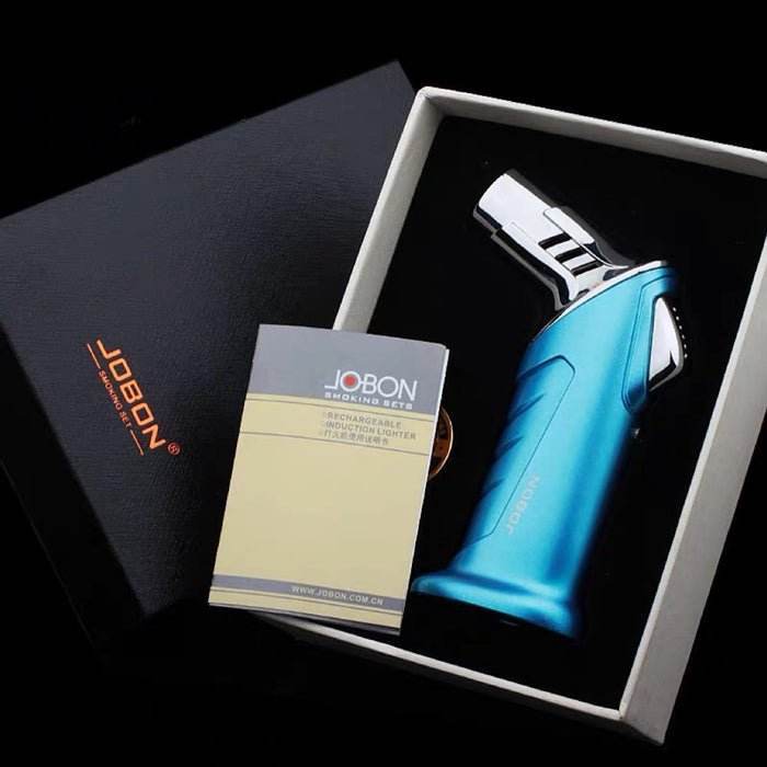 JOBON Double Flame Standing Jet Lighter