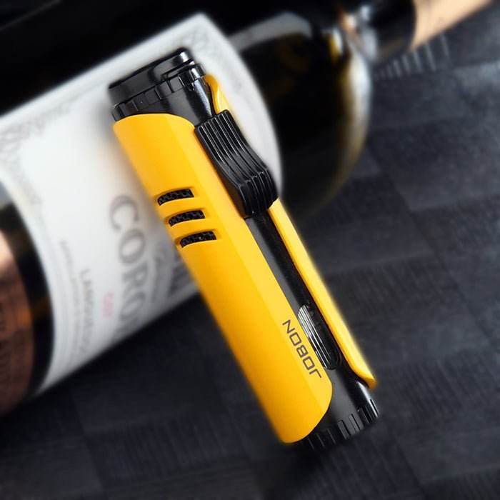 Jobon Jet Torch Lighter Yellow