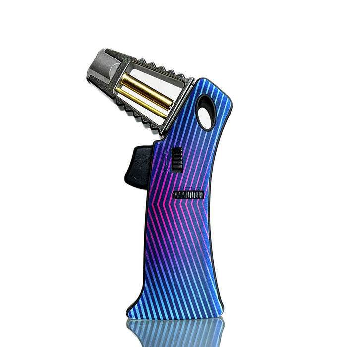Zengaz Stripes Flame Burner Jet Lighter