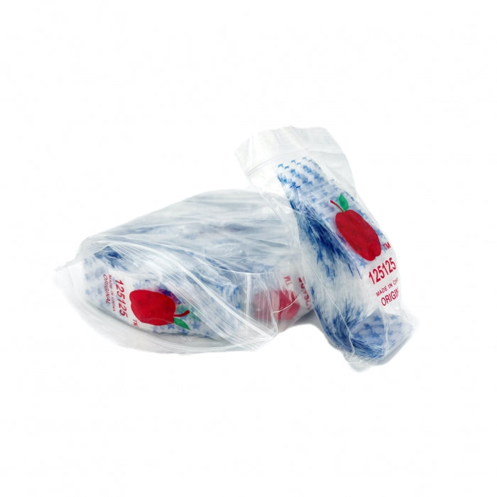 Blue Star Resealable Plastic Bags 32x32mm