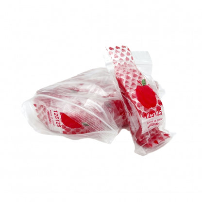 Red Heart Resealable Plastic Bags 32x32mm