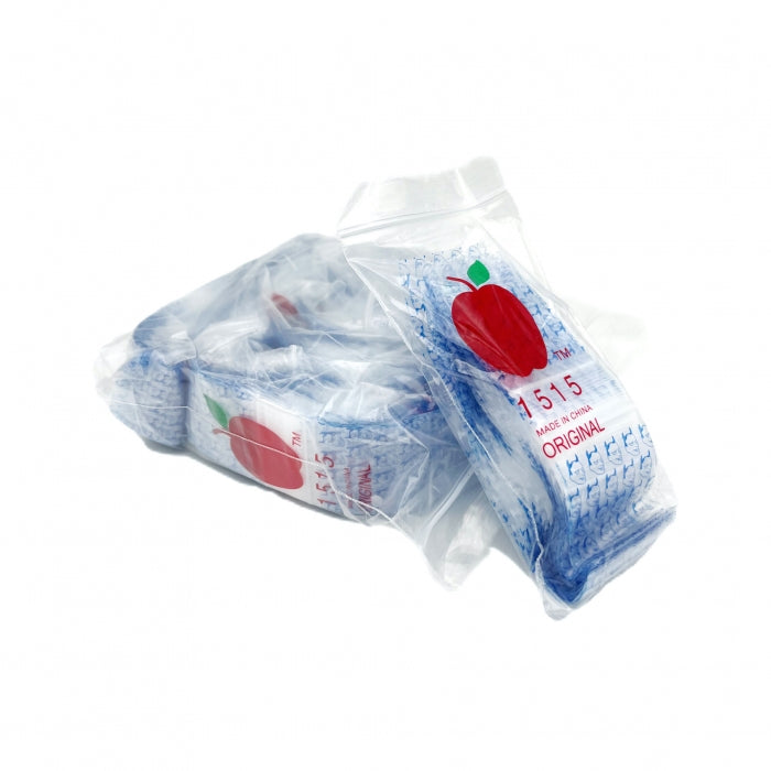 Blue Ghost Resealable Plastic Bags 38x38mm