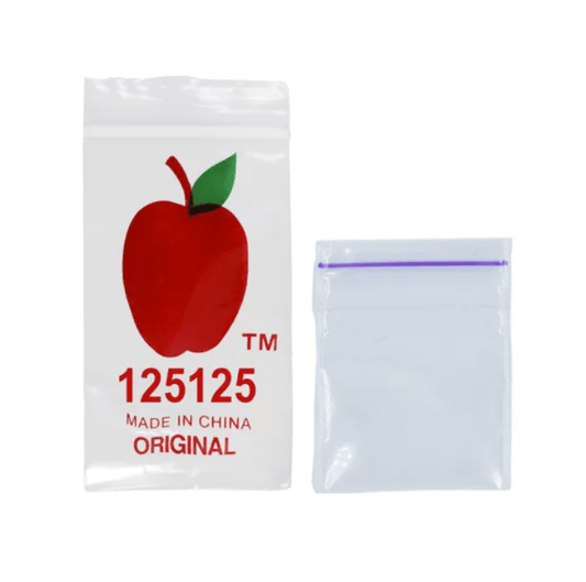 125125 Apple Bags 100 Pack 30x30mm