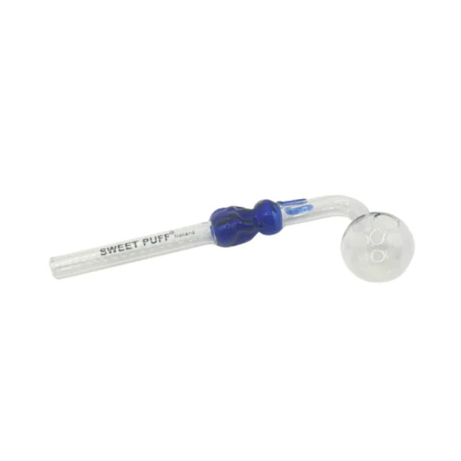 Bunny Sweet Puff Glass Pipe 14cm Blue