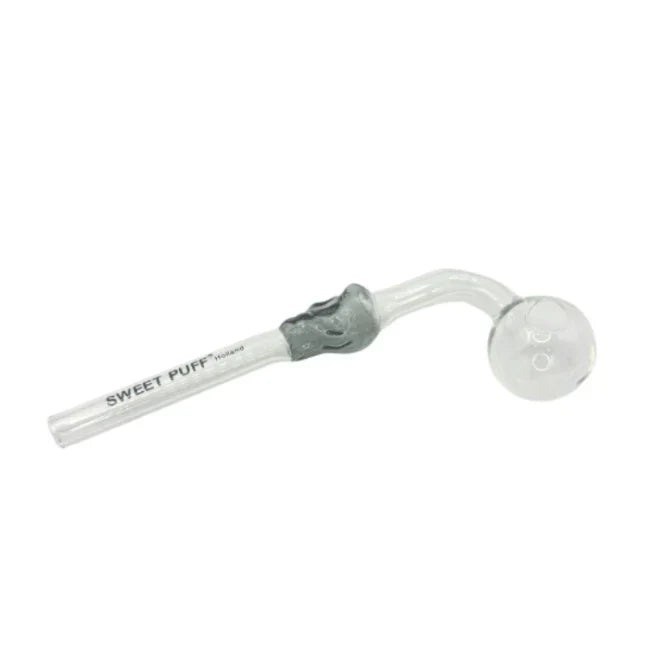 Skull Sweet Puff Glass Pipe 14cm