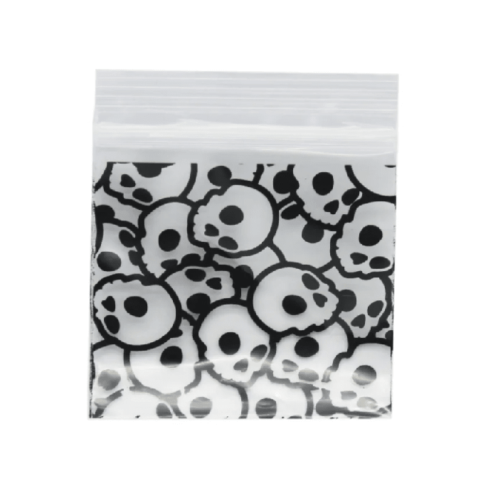 2020 Skull Apple Bags 100 Pack 50x50mm
