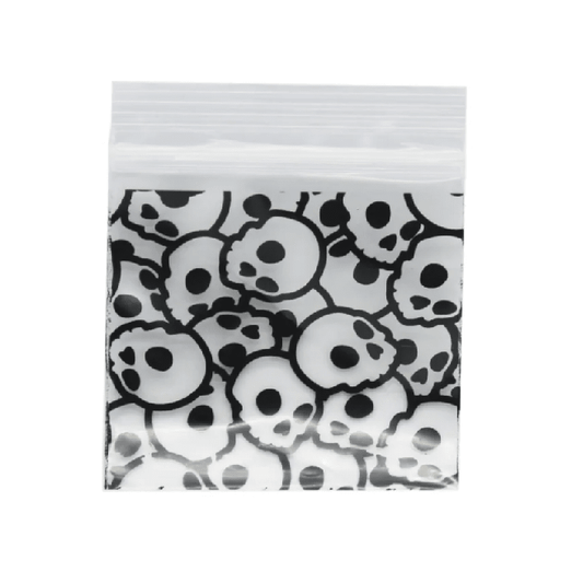 2020 Skull Apple Bags 100 Pack 50x50mm