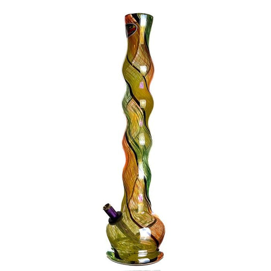 3G Colourful Multi Bubble Glass Bong 46cm