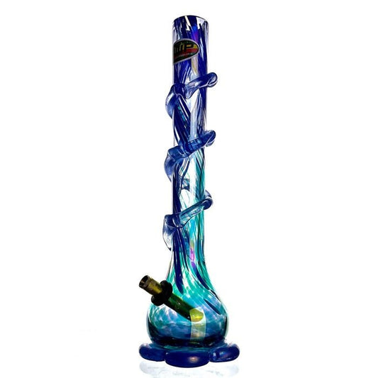 3G Extra Large Swirl Glass Bong 37cm