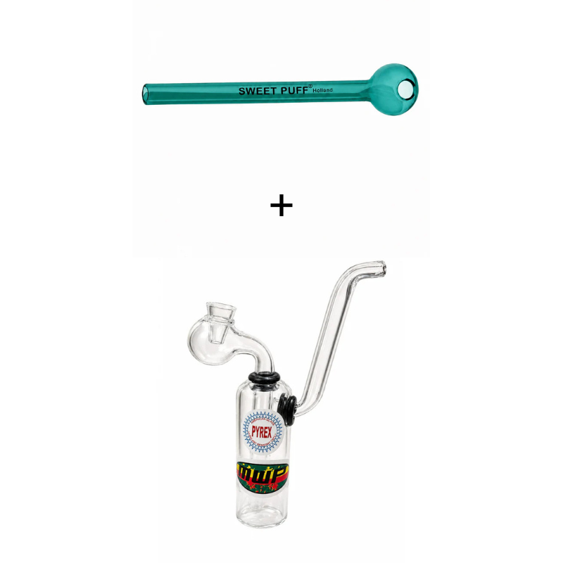 Traveller Sweet Puff Pipe & Water Pipe Bundle