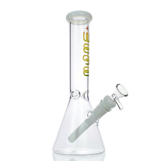 WEGE Ice Catcher Beaker Glass Bong 25cm White