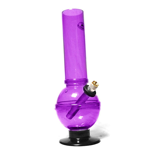 Agung Classic Bubble Acrylic Bong 28cm Purple