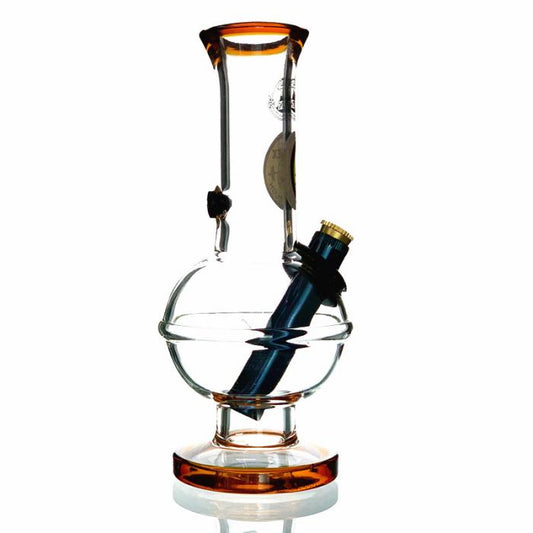 Agung Little Rascal Glass Bong 18cm Amber