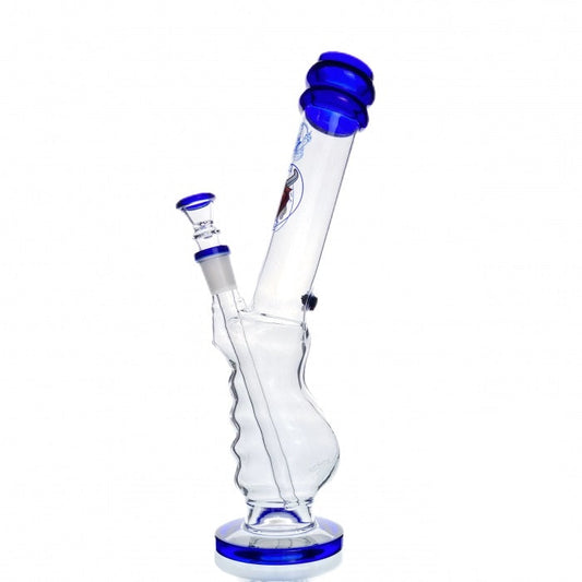 Agung Gripper Glass Bong 33cm Blue