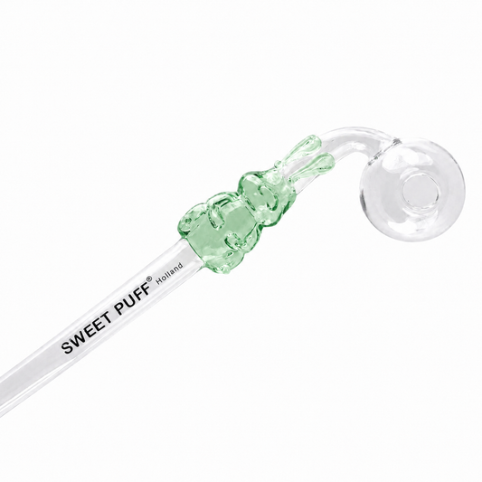 Bunny Sweet Puff Glass Pipe 14cm