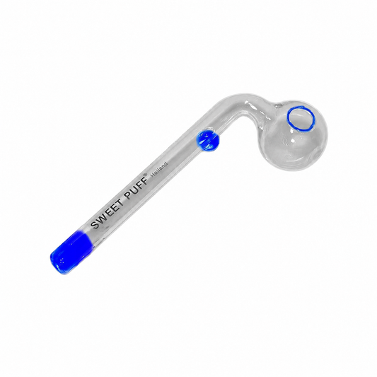 Sweet Puff Glass Pipe 12cm