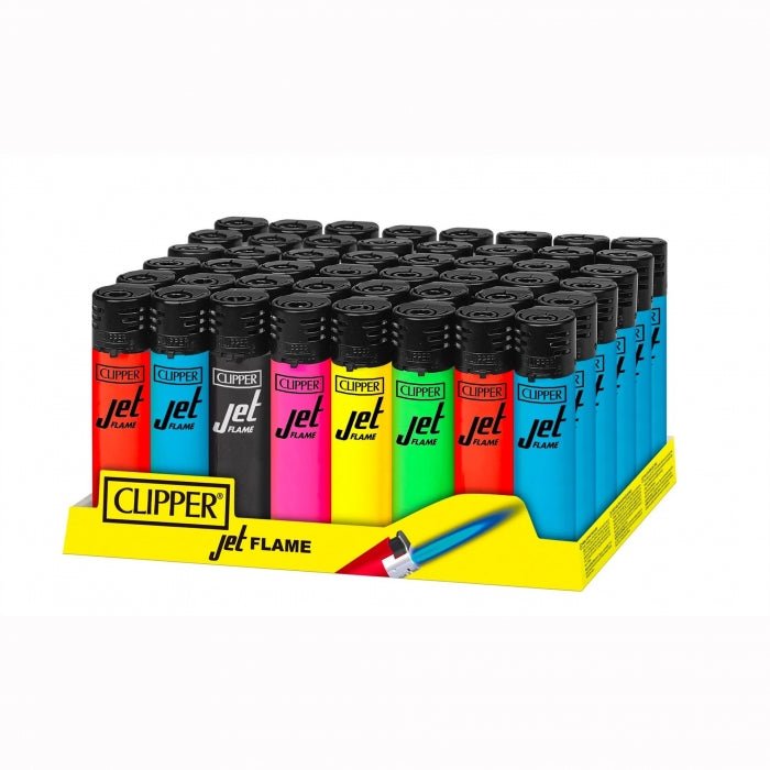 Clipper Shiny Jet Flame Lighter
