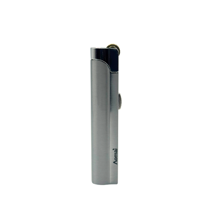 AOMAI Windproof Jet Torch Lighter 8.5cm Silver