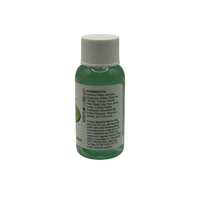 Ultra Klean Ultra Wash Saliva Cleansing Mouthwash Detox 30mL