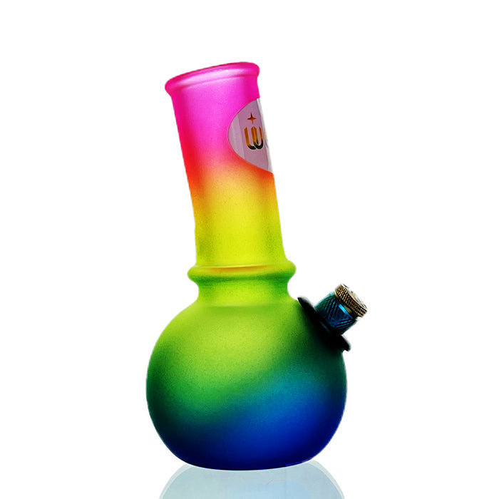 WEGE Rainbow Bubble Glass Bong 15cm