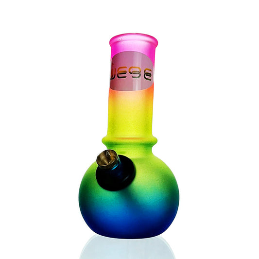 WEGE Rainbow Bubble Glass Bong 15cm