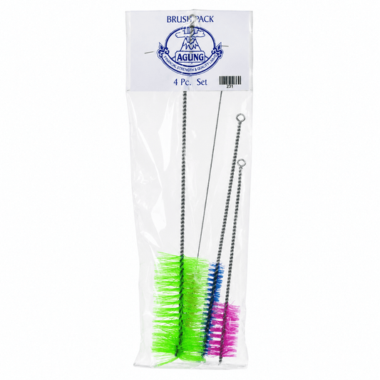 Agung 4pc Brush Kit - Oz Sweet Puff