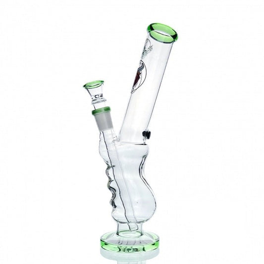 Agung Angry Bull Gripper Glass Bong 29cm Green