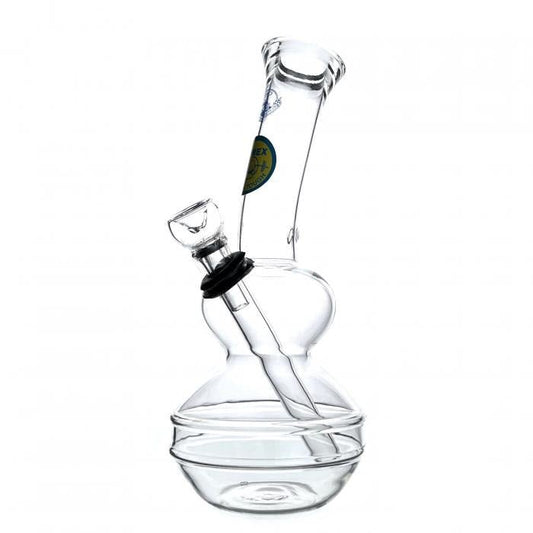 Agung Big Double Bubble Glass Bong 25cm