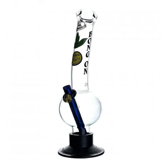 Agung Bong On Cheech Leaf Glass Bong 32cm