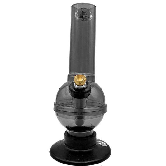 Agung Semi Classic Acrylic Bong 20cm Black - Bong Empire