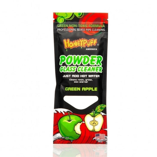 Honeypuff Powdered Glass Cleaner Green Apple - 57g