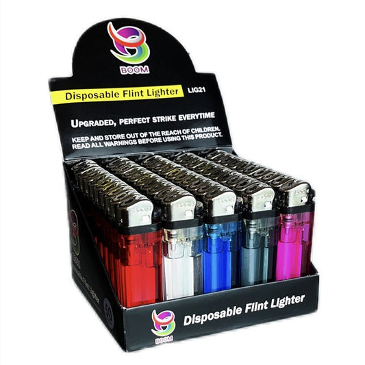 Boom Gas Lighter 50 Pack