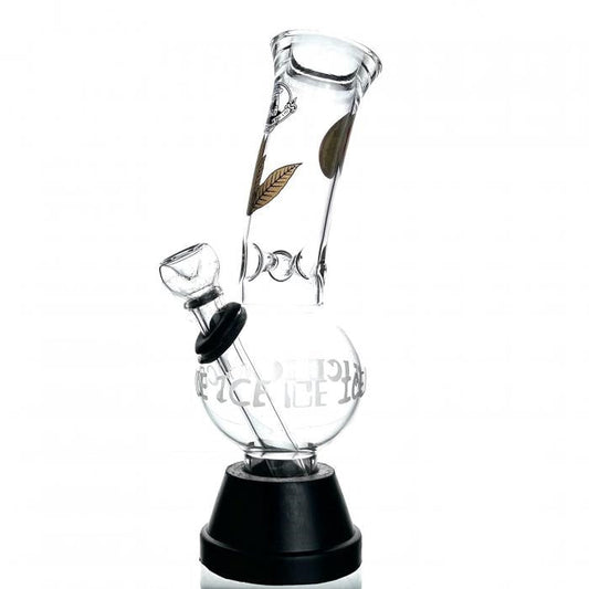 Agung Ice Catcher Leaf Glass Bong 27cm