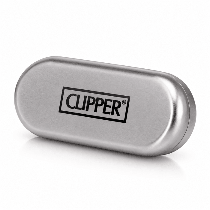 Clipper Metal Jet Lighter With Case