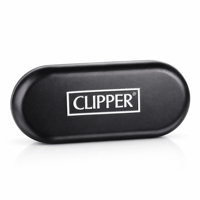 Clipper Metal Jet Lighter With Case