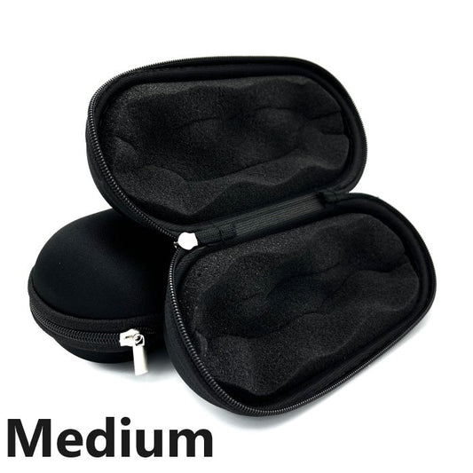 Medium Glass Pipe Pouch Case With Zip Lock