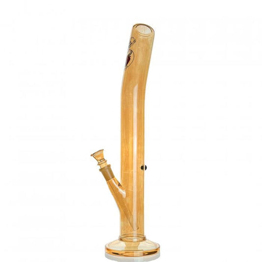 Agung The Bent Gold Luster Glass Bong 41cm