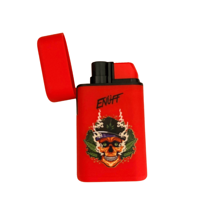 Enuff Prestige Jet Lighter 7cm Red Skull