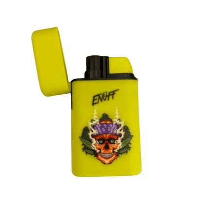 Enuff Prestige Jet Lighter 7cm Yellow Skull