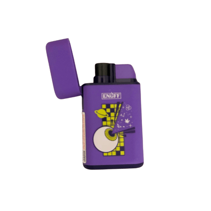 Enuff Rubberised Jet Lighter 7cm Purple
