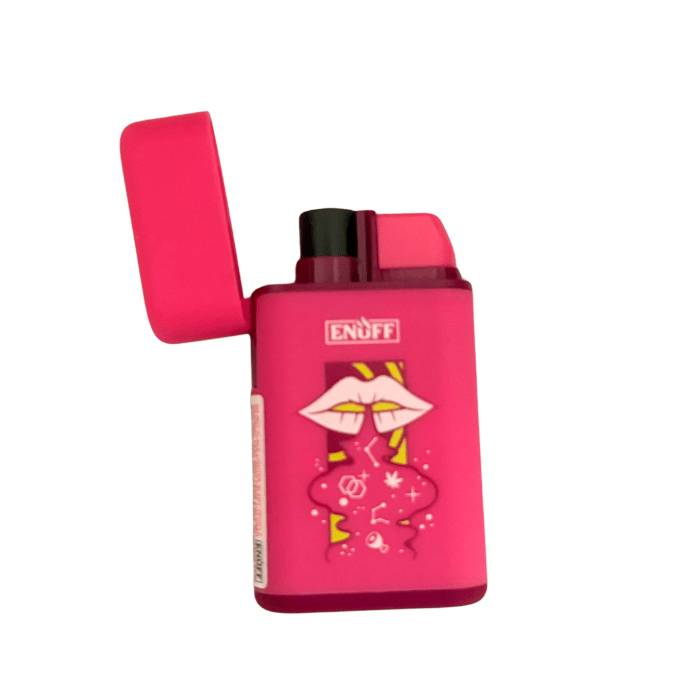 Enuff Rubberised Jet Lighter 7cm Pink