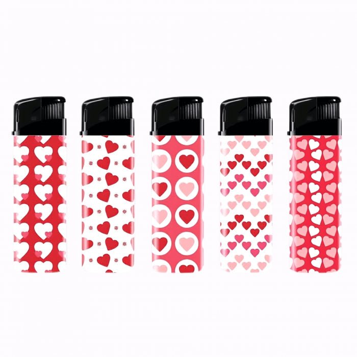 FlameClub Love Heart Windproof Refillable Jet Lighter